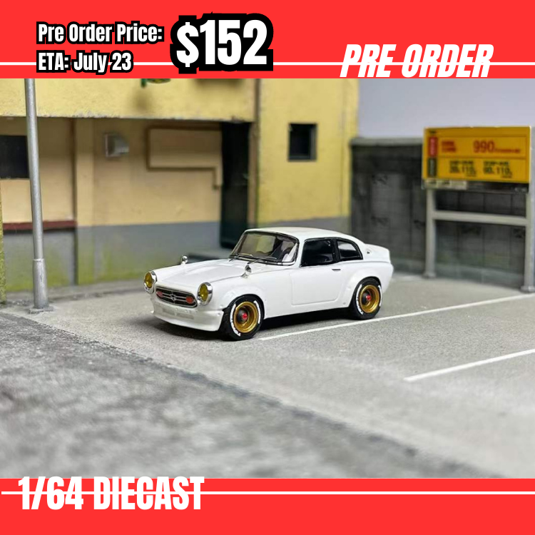 Pre Order-$152 Mortal S800 Coupe Outlaw White [OD5/06]