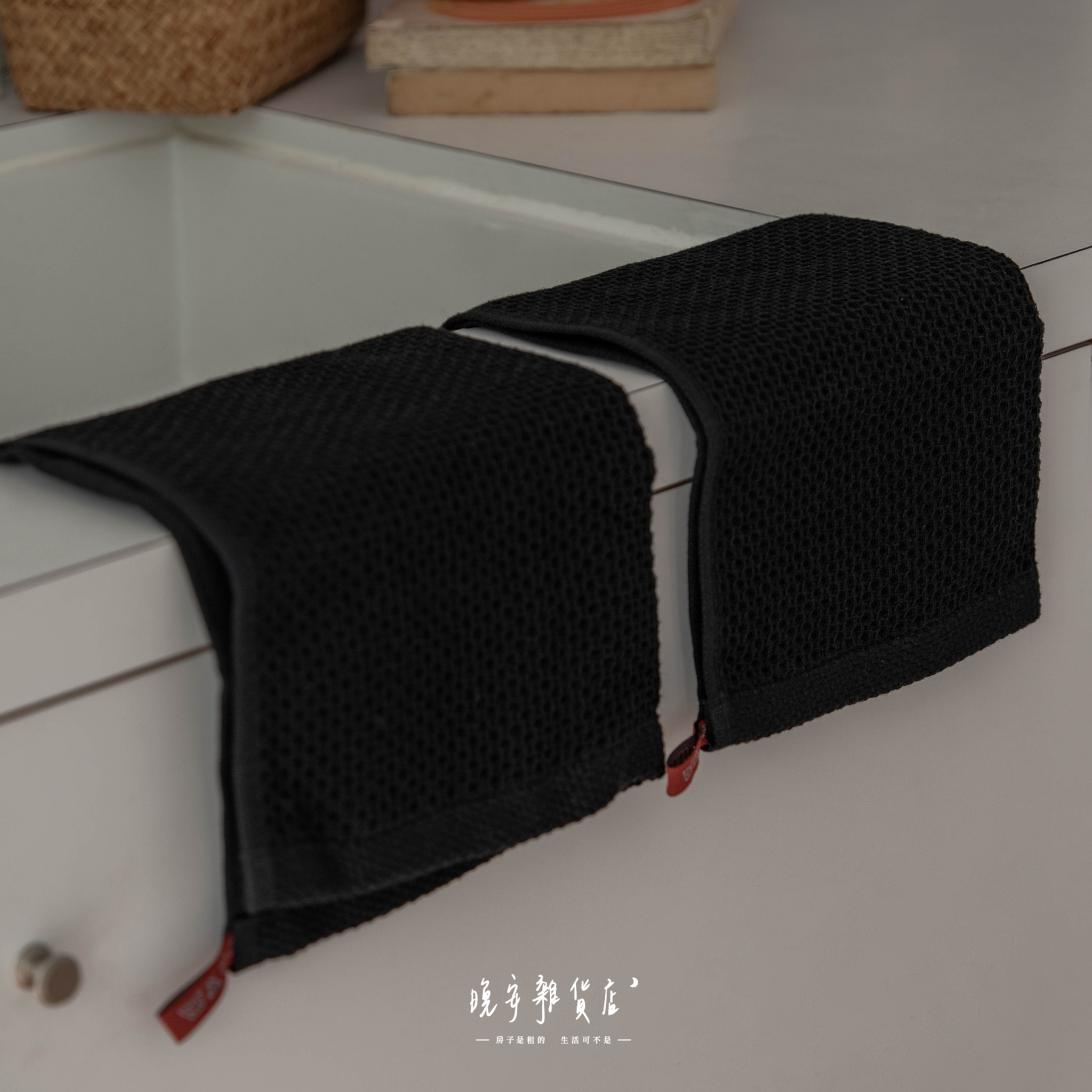 【純色系】 蜂巢格吸水抹布