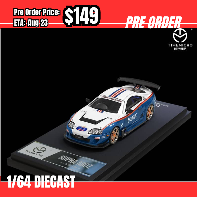 Pre Order-$149 Time Micro Supra A80 Rothmans [OD5/06]