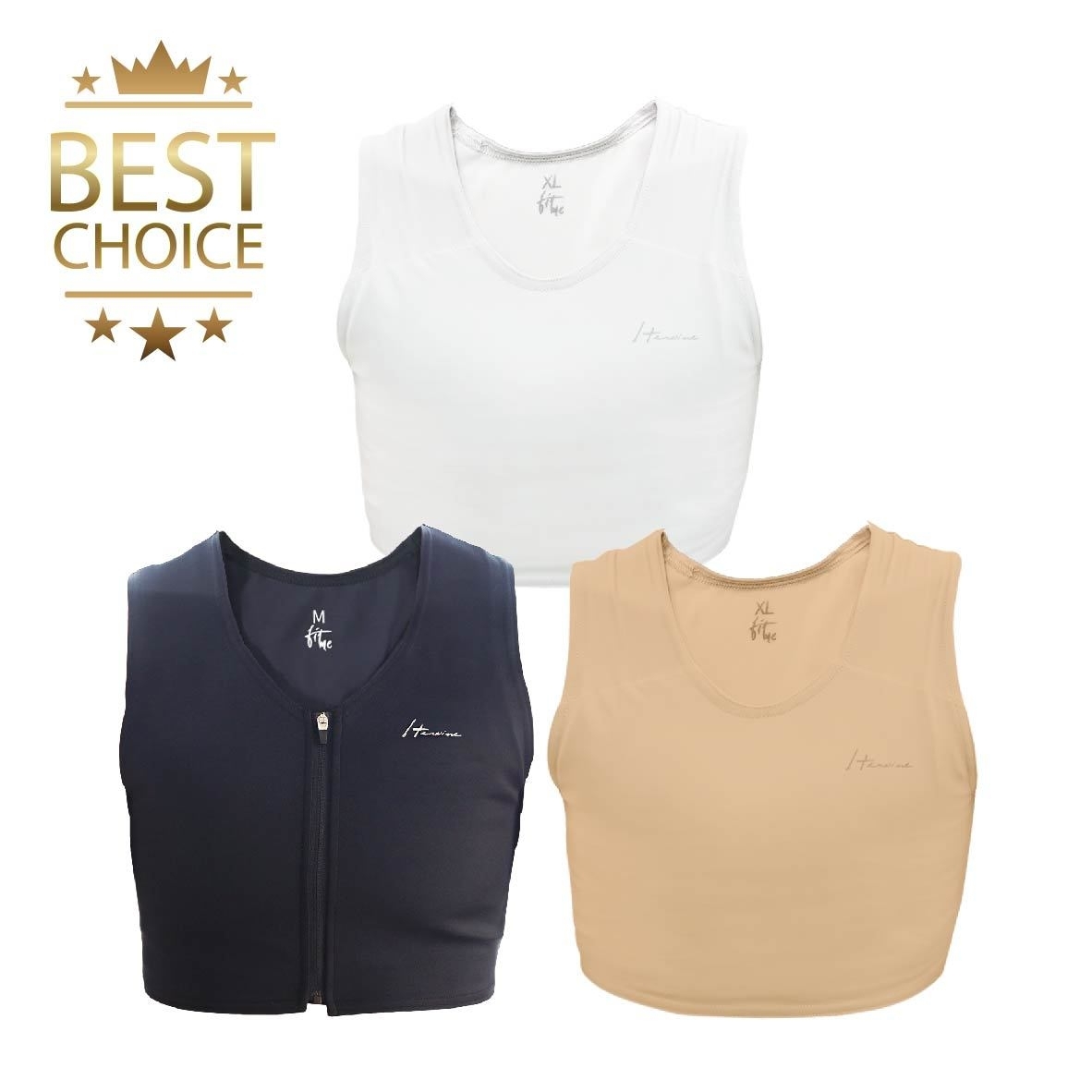 HH.Chest Binder Half Length 3in1 package