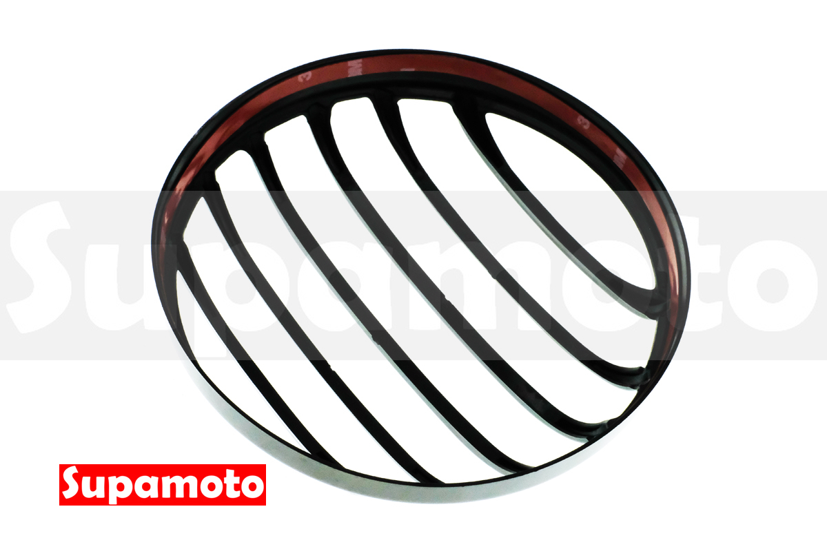 -Supamoto- REBEL 500 柵欄 大燈 復古 網罩 頭燈 燈罩 通用 改裝 消光黑 亮黑 HONDA