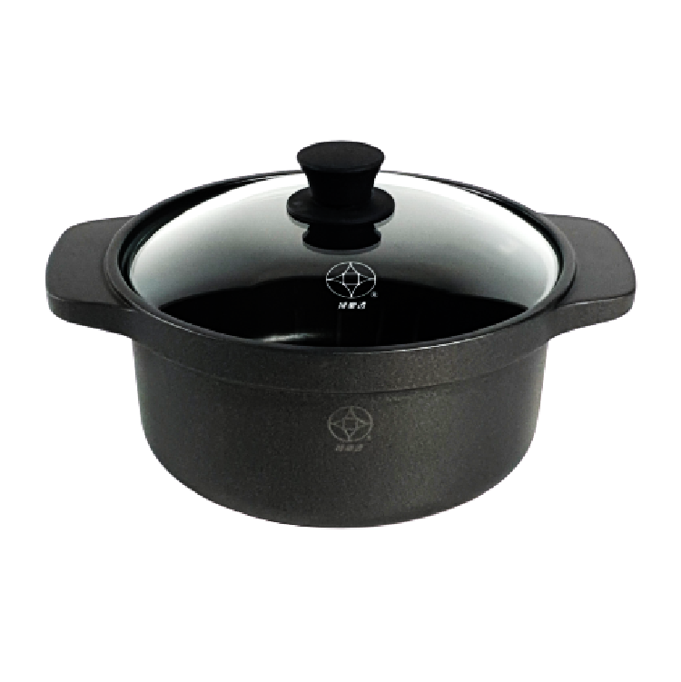 【婦樂透】遠紅外線全炭百歲鍋-24cm湯鍋