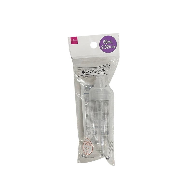 按壓瓶/透明 60ml