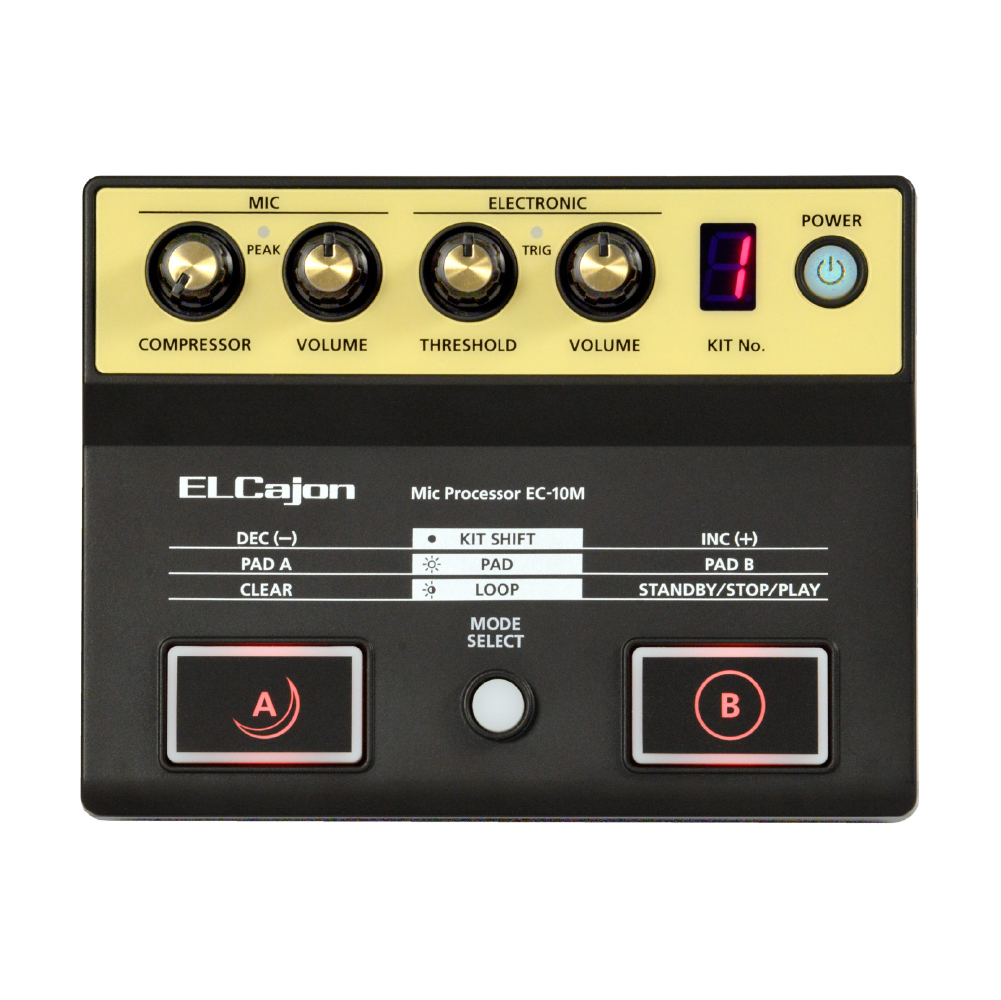 Roland Roland / EC-10M 木箱鼓拾音效果器 — 三峽鼓 / 打擊｜YA! 玩音樂