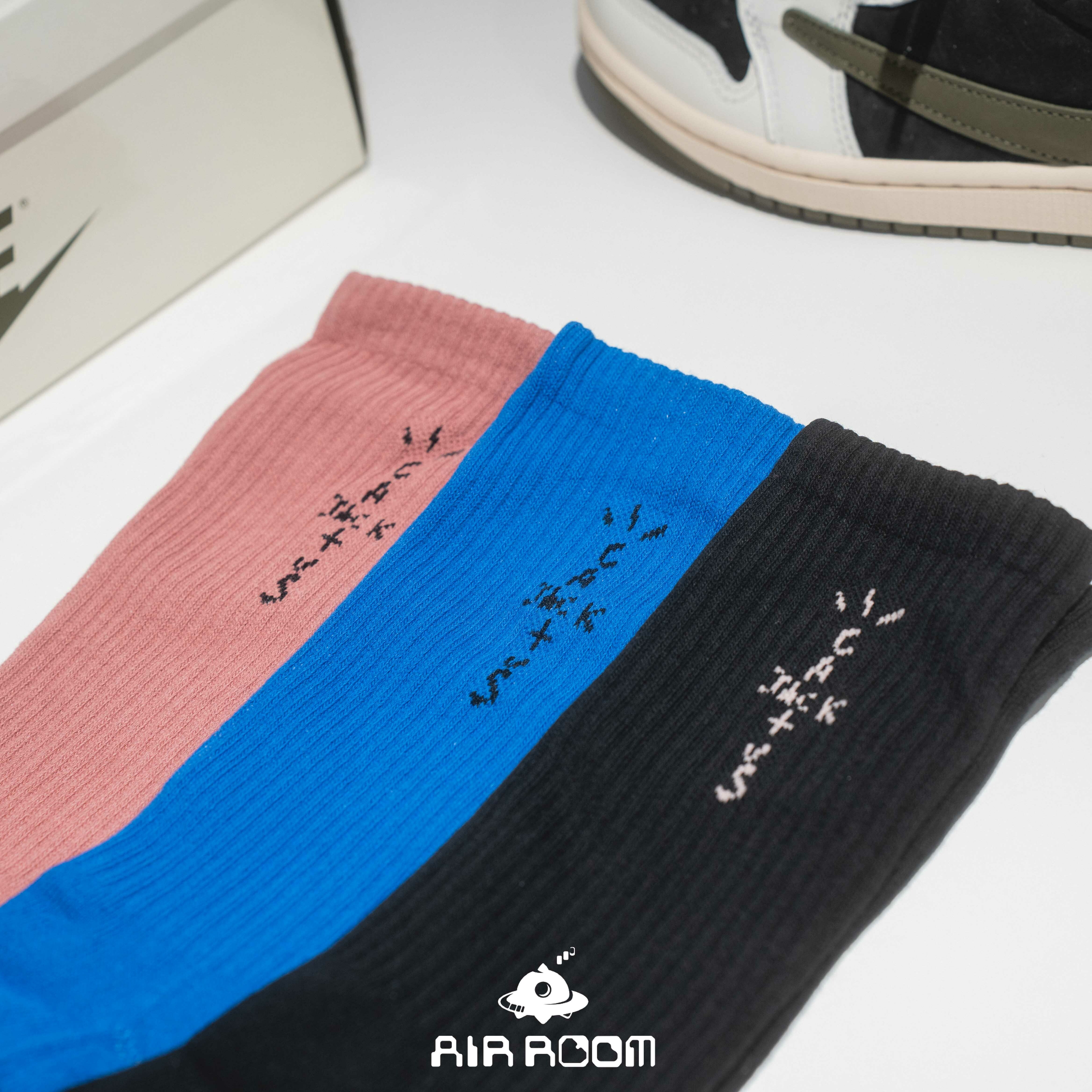 CACTUS JACK Travis Scott BASIC 3-PACK SOCKS 長襪 襪子 三雙一組 CJFM-AS14