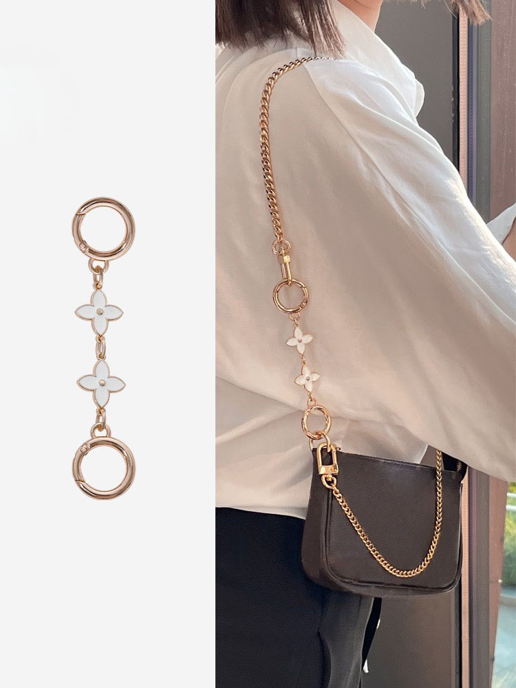 包包延長鏈麻將包四葉草腋下包鏈改造替換肩帶鏈條單買