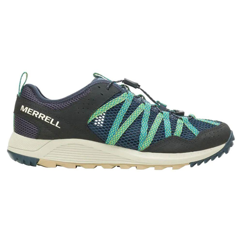 MERRELL 美國 067679 WILDWOOD AEROSPORT 藍 速乾/透氣/健走/止滑/快乾 31ML067679