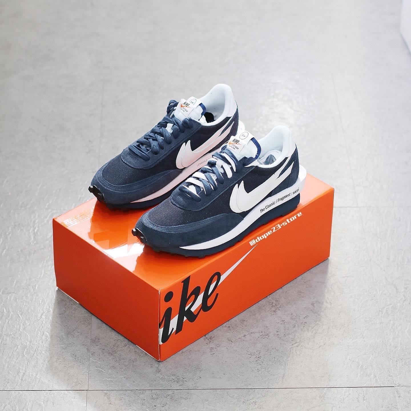 Nike LD Waffle SF sacai Fragment Blue Void DH2684-400