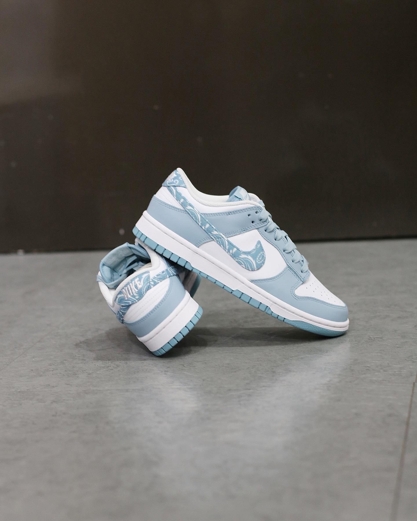 Nike Dunk Low Essential Paisley Pack Worn Blue  DH4401-101