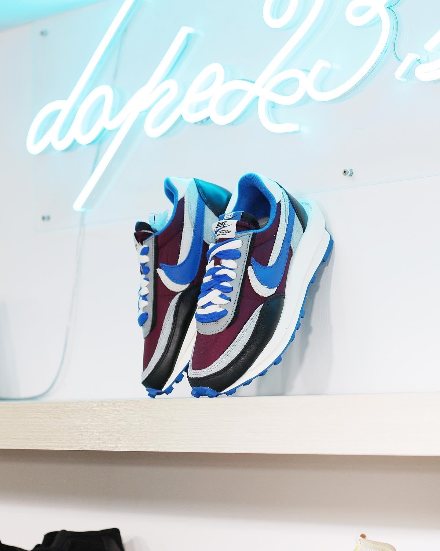 Nike LD Waffle sacai Undercover Night Maroon Team Royal   DJ4877-600