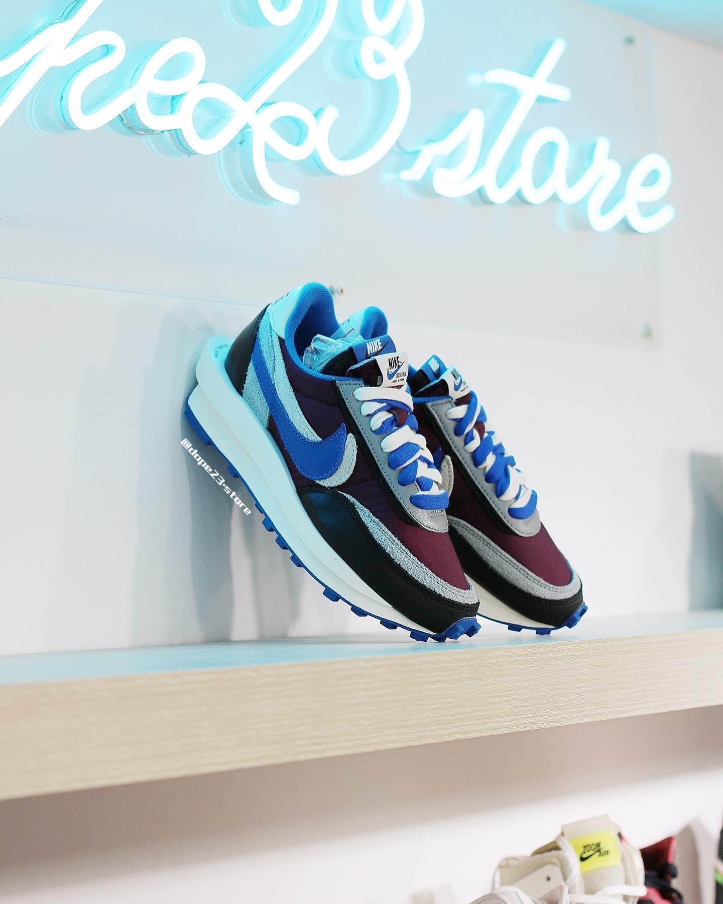 Nike LD Waffle sacai Undercover Night Maroon Team Royal   DJ4877-600
