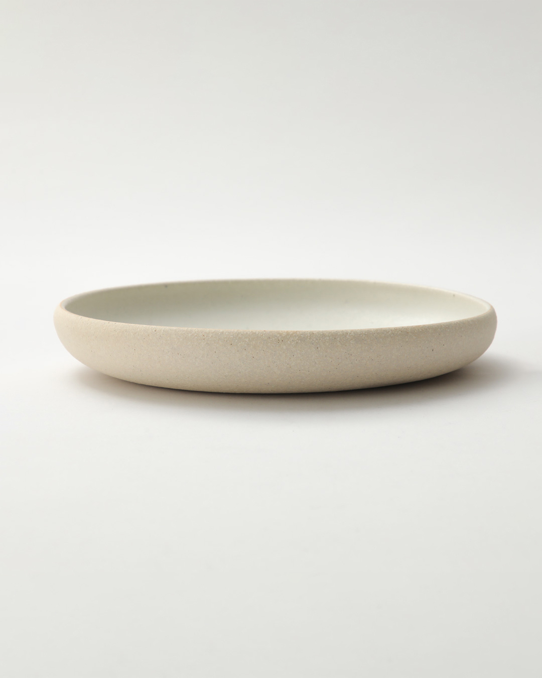 Meizan kiln Plate white｜Shigaraki ware