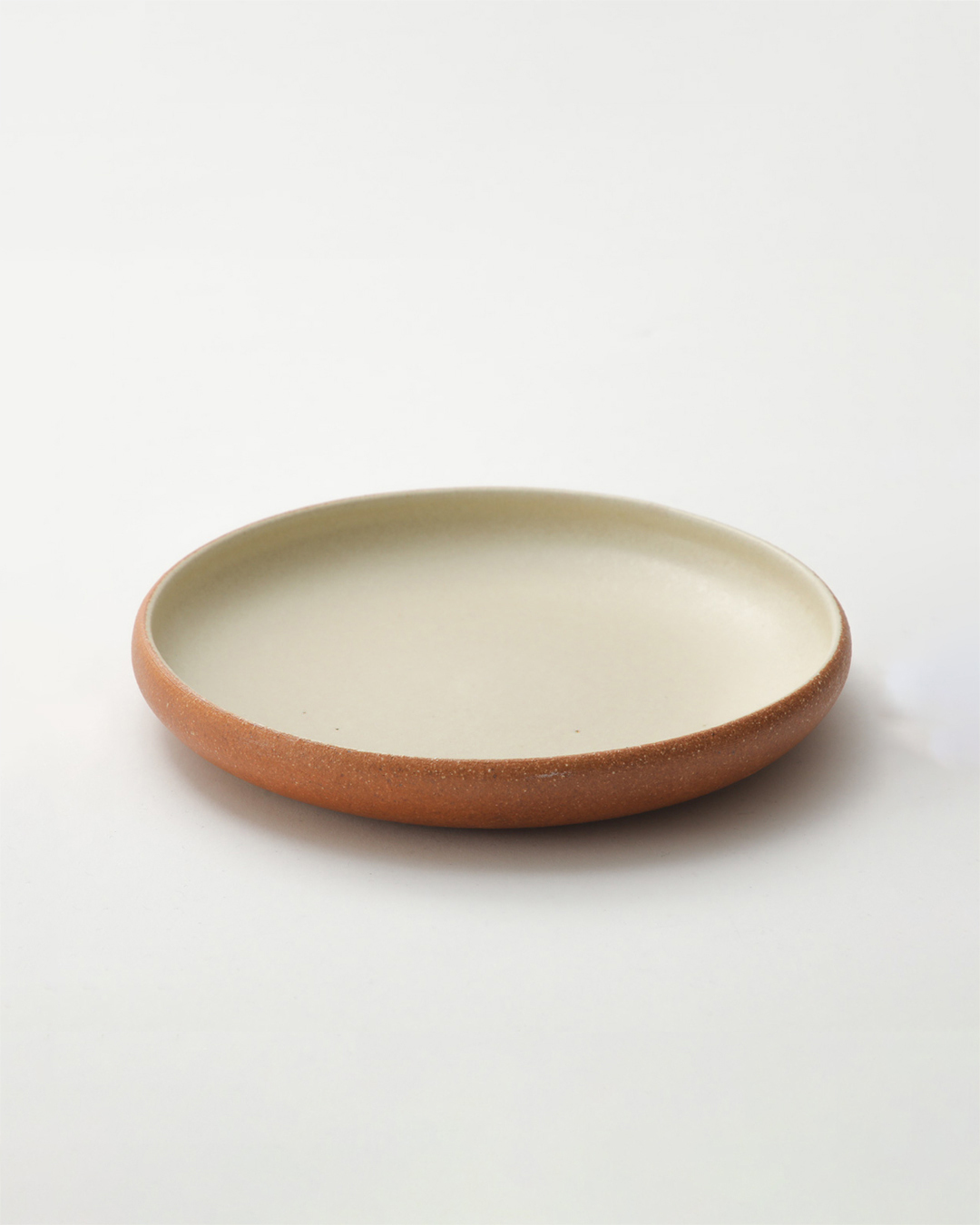 Meizan kiln Plate brown｜Shigaraki ware