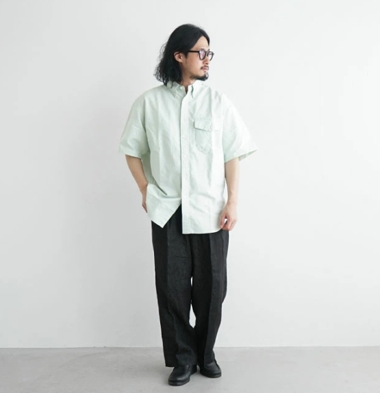 日本代購 THE NORTH FACE 北臉 紫標 鈕扣襯衫 短袖 BD 襯衫春夏 2023SS JUN-