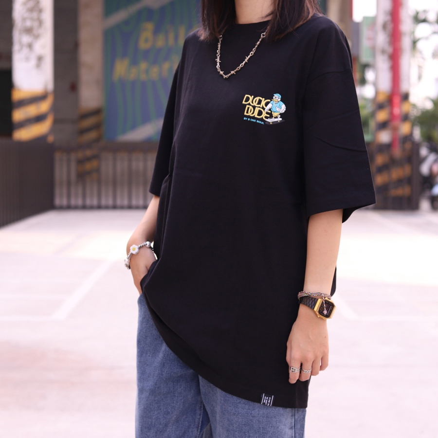 Duck Dude 達酷鴨 漫畫鴨子短Tee I-1570014