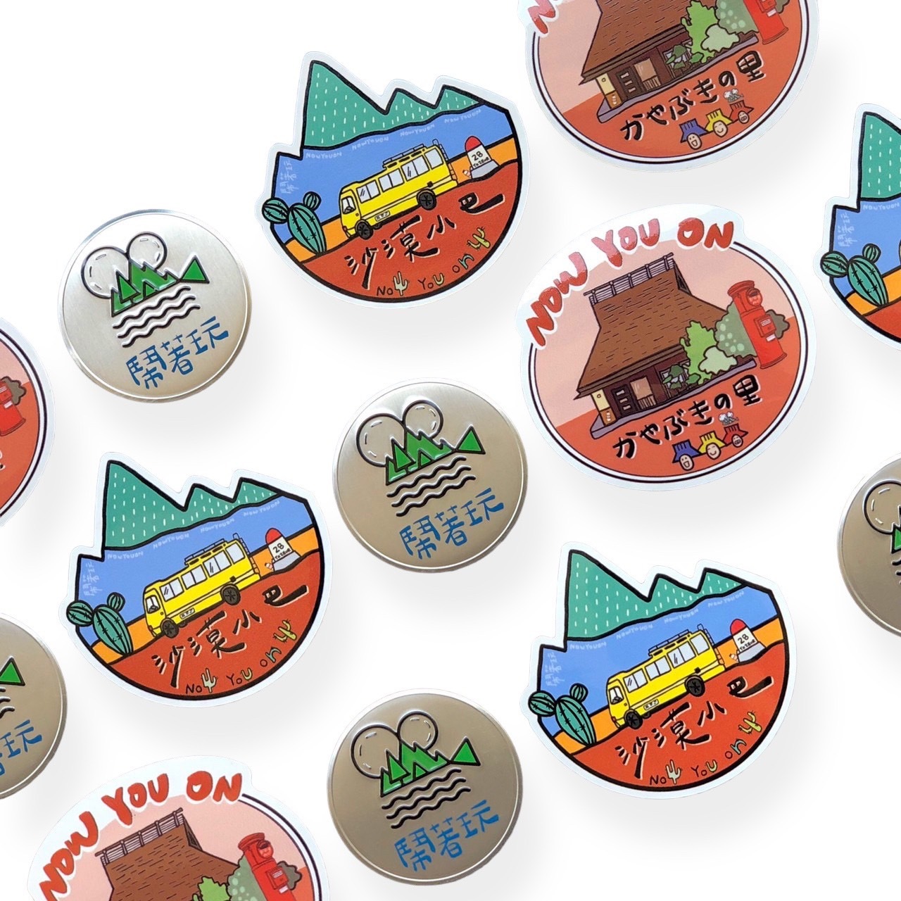 鬧玩貼 - 貼紙、車貼、行李箱貼紙