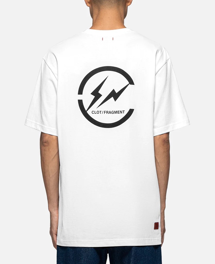 CLOT x fragment design COLLABORATIVE LOGO T-SHIRT