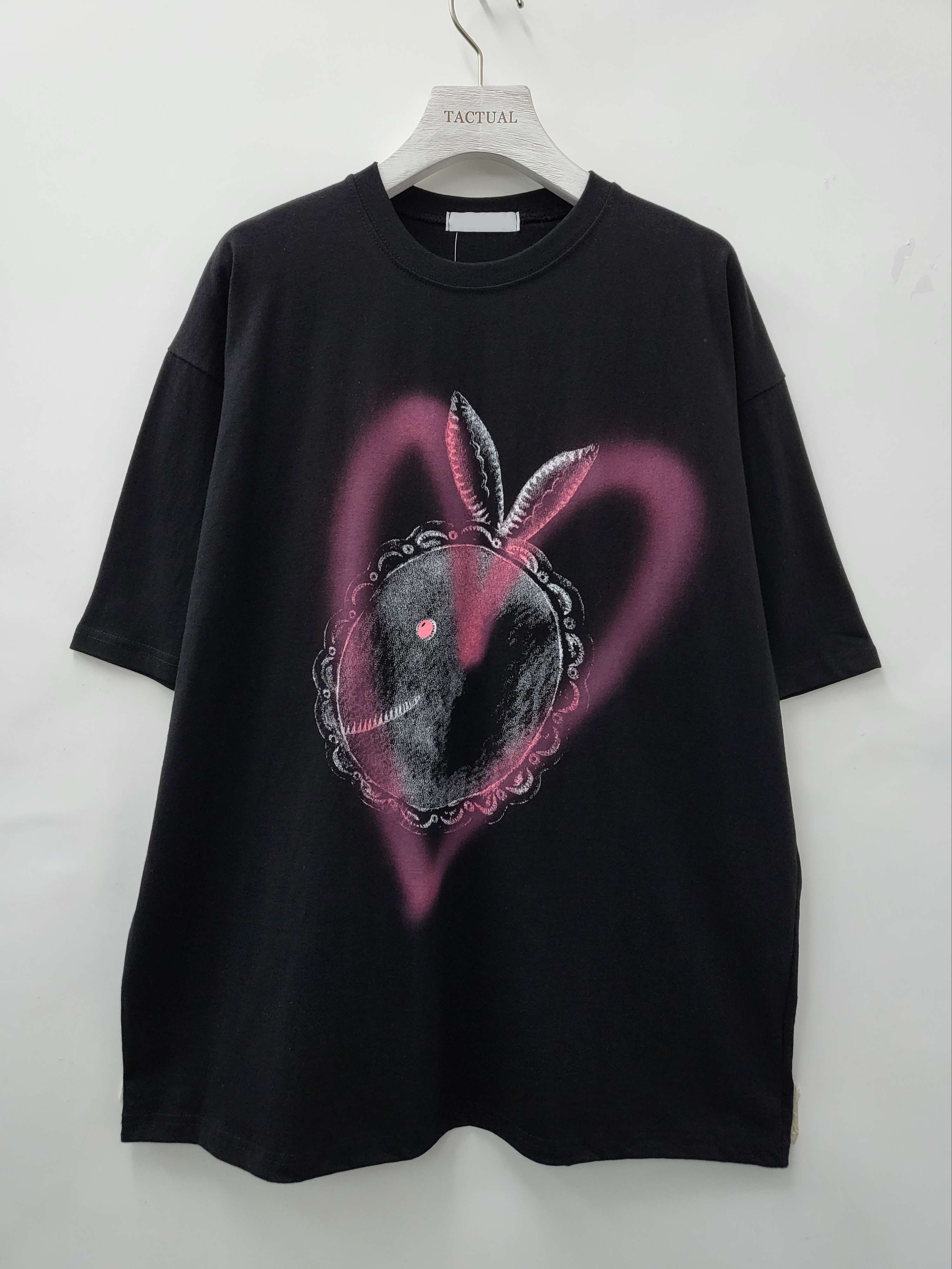 心心圖案短袖Tee T4965