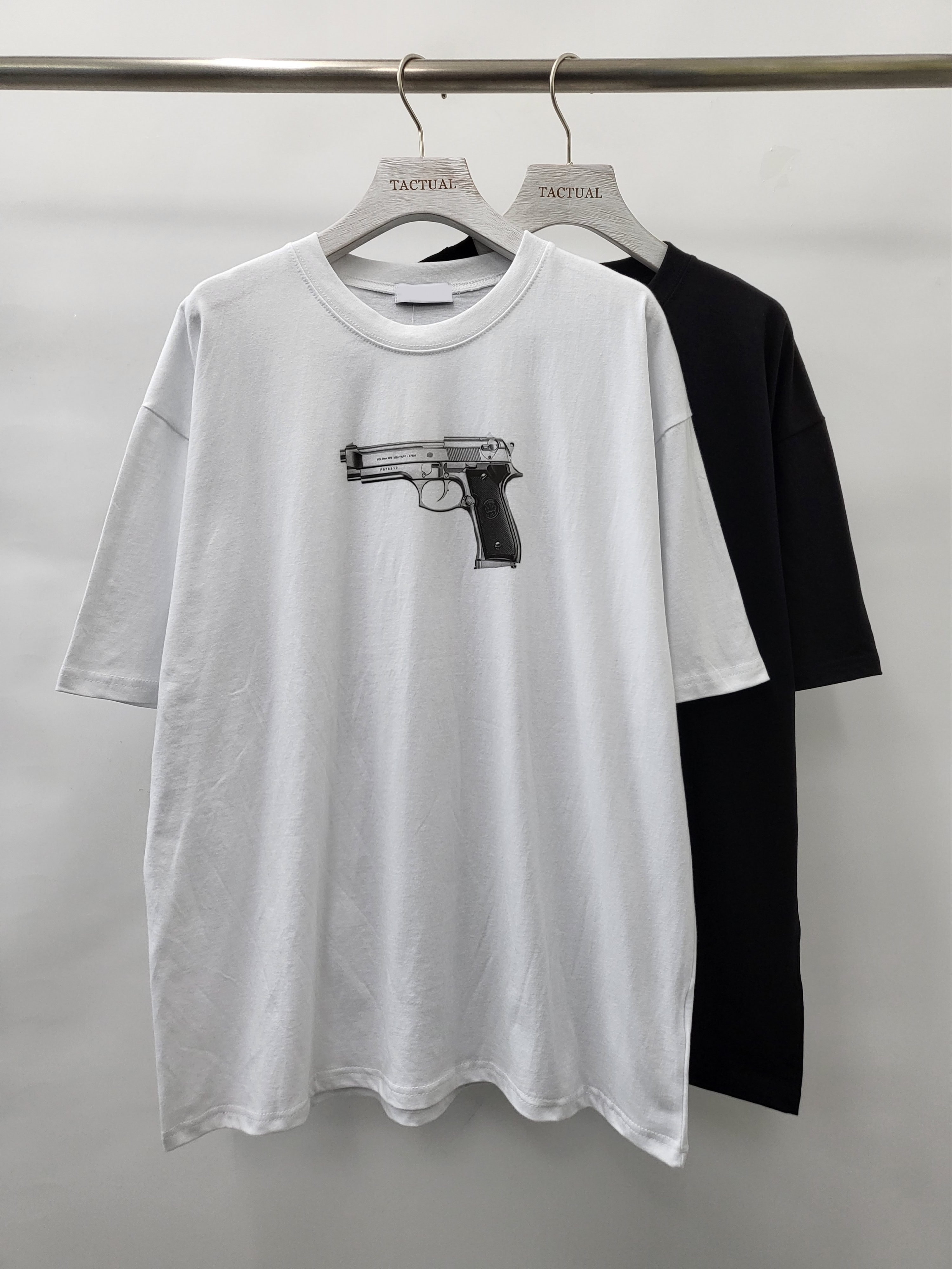 手槍圖案短袖Tee T4970