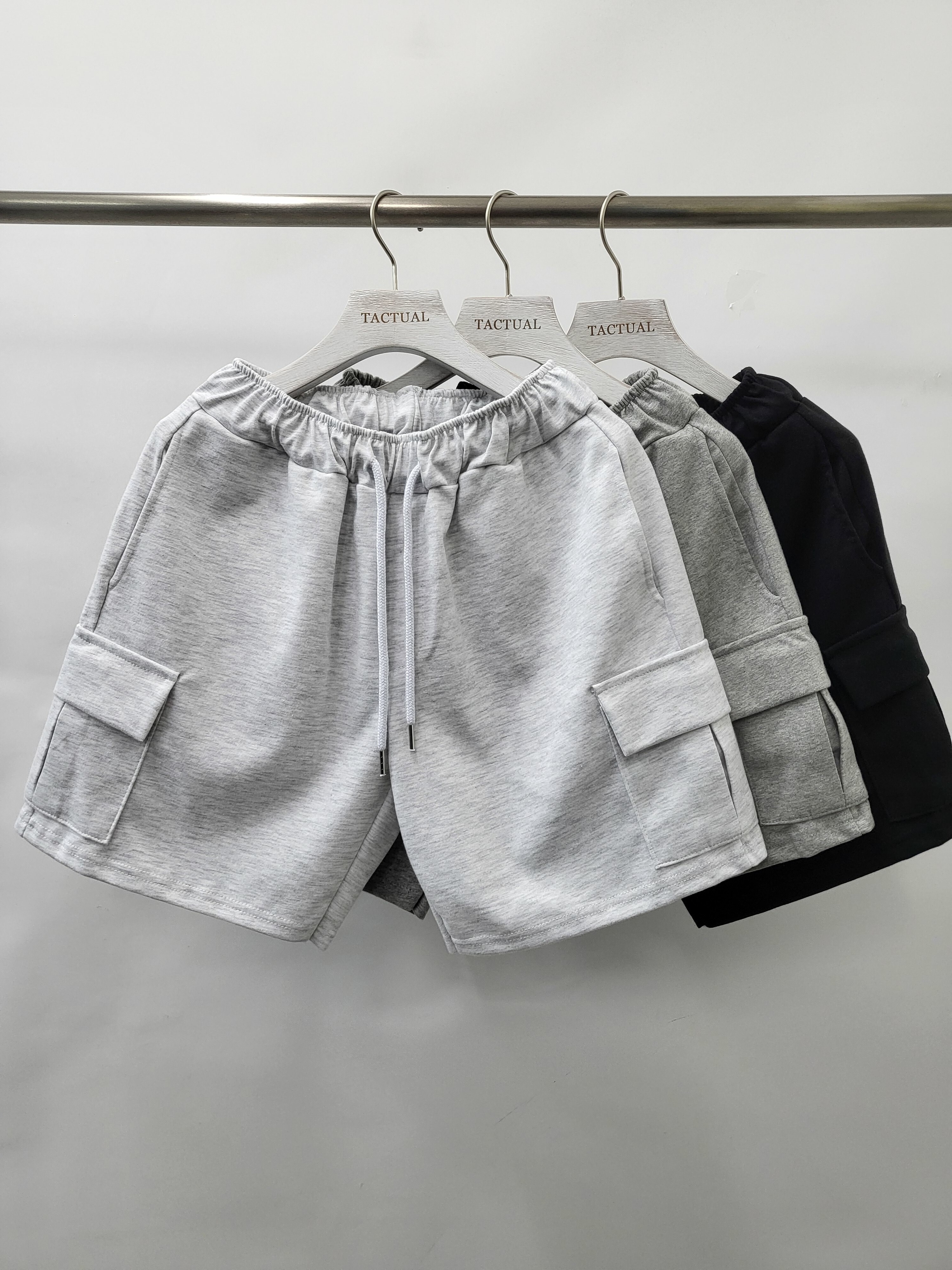 棉質工裝短褲 P2405