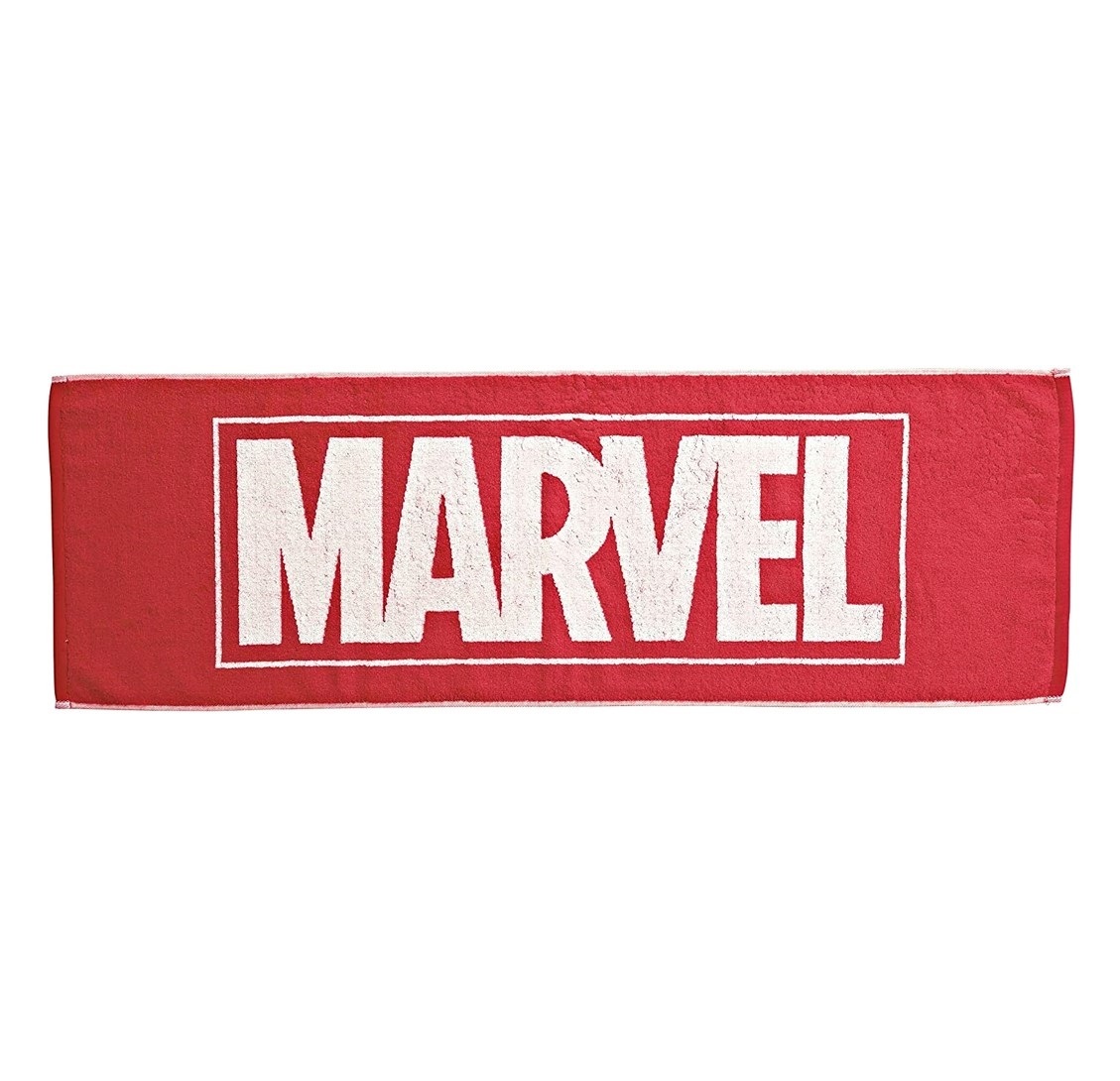 MARVEL - 運動長毛巾-Red(日本直送)
