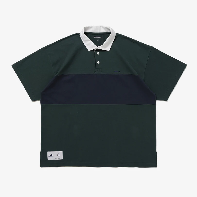 DESCENDANT - CROUCH POLO LS ホワイト 3 CROUCH POLO LS | DESCENDANT(ディセンダント) / トップス