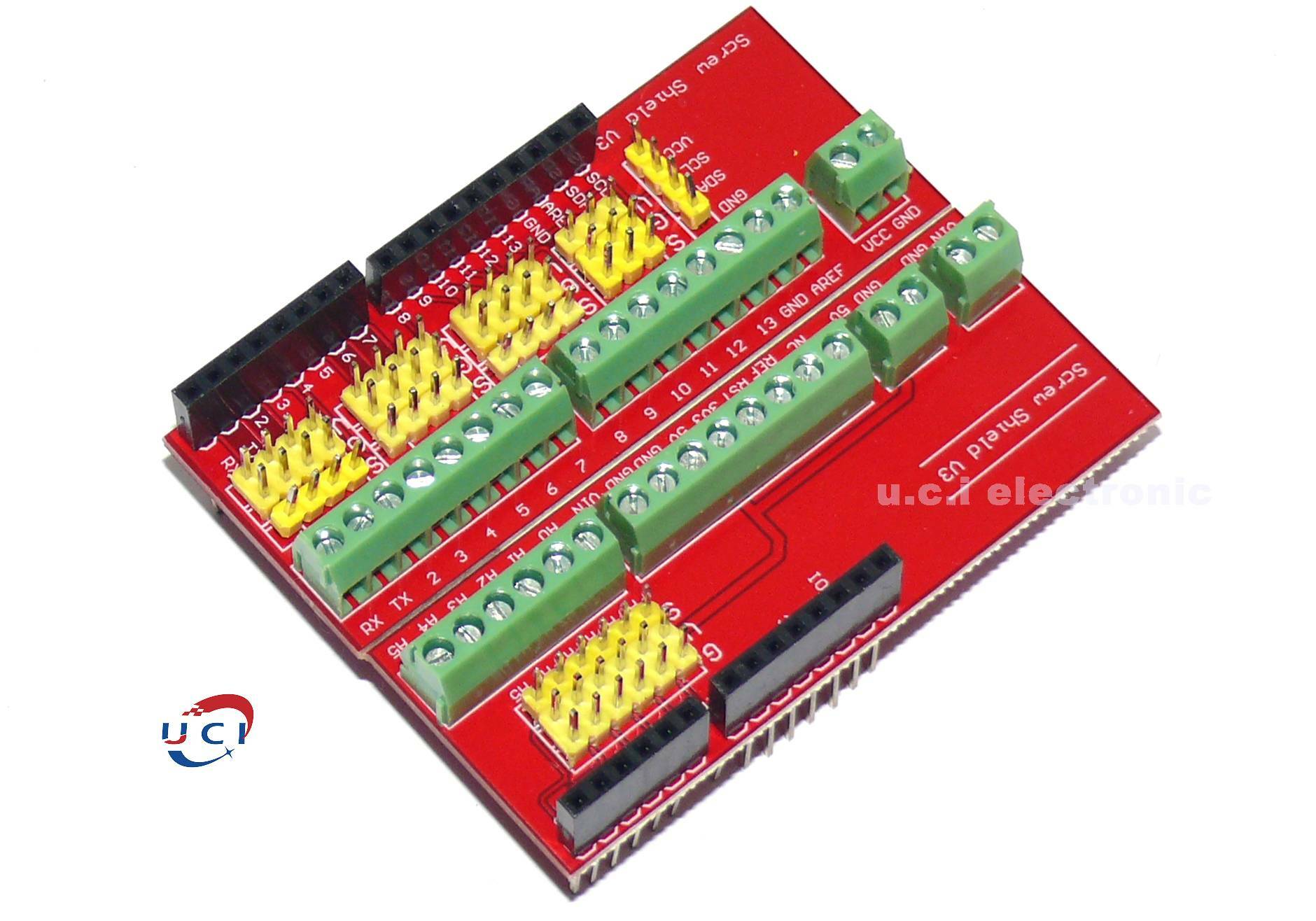 【UCI電子】 (中) Screw Shield V3 接線柱擴展板互動媒體 新款 V3擴展板