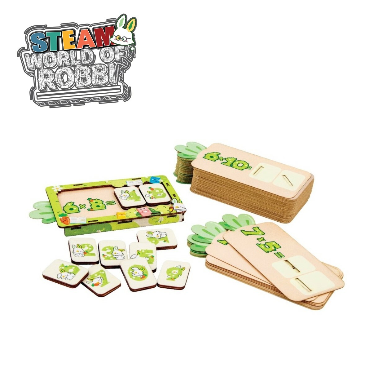 【STEAM World of Robbi 】Multiplication