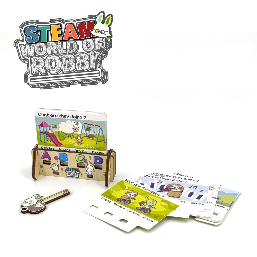 【STEAM World of Robbi 】English Solo Game 1 - Verb