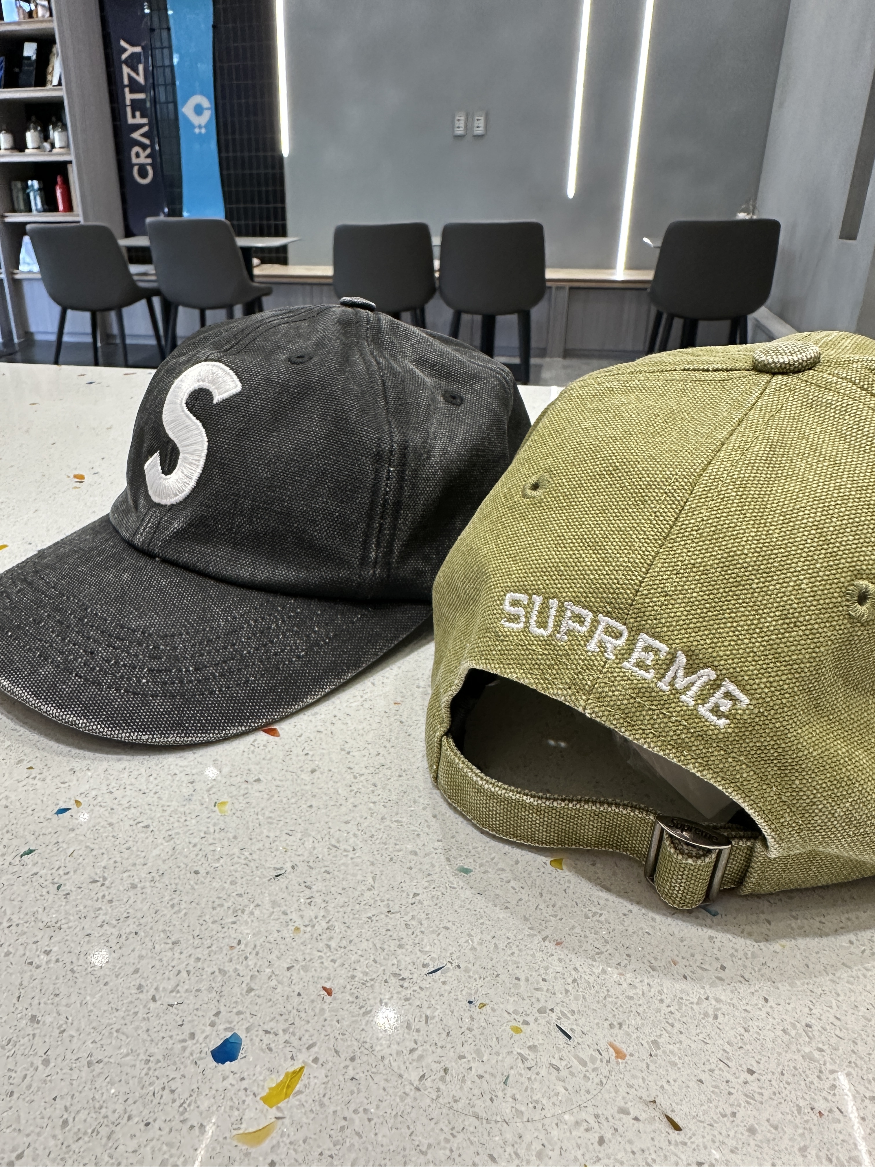 Supreme Logo水洗老帽