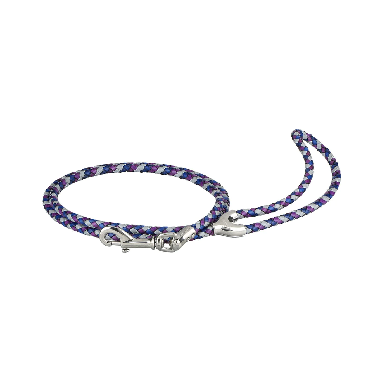 ATHISON - 反光皮革寵物牽繩 (S)