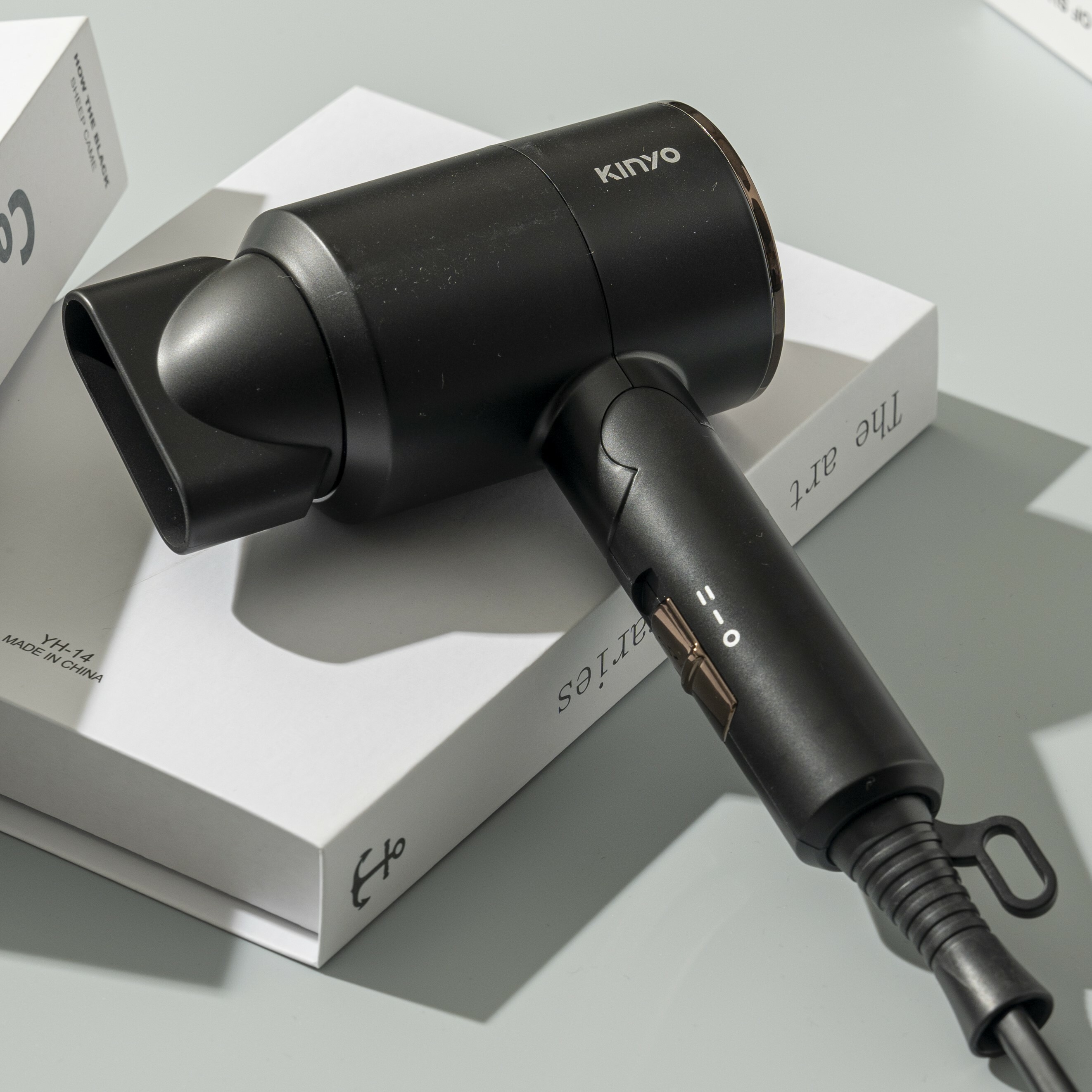 【選物｜KINYO】雙電壓摺疊負離子吹風機(共2色可選)