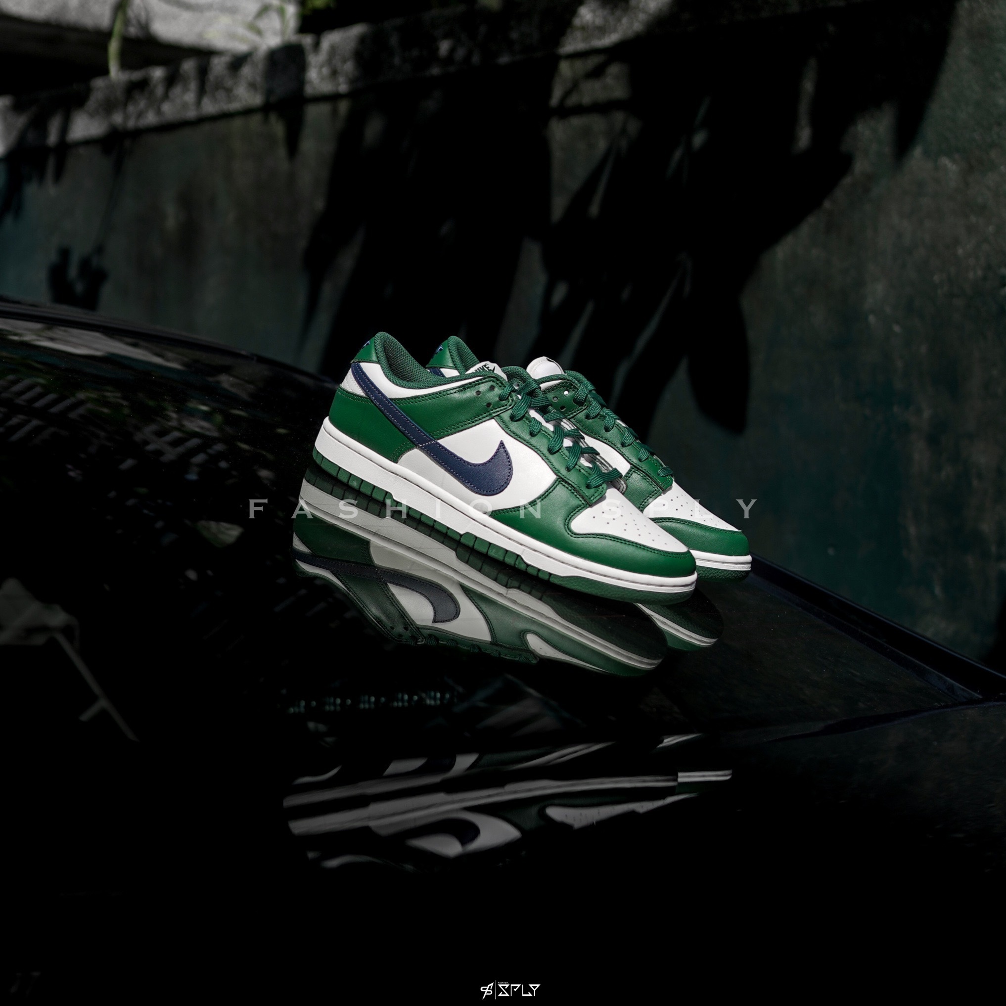 Nike Dunk Low Retro Gorge Green Midnight Navy 白綠 午夜藍 DD1503-300