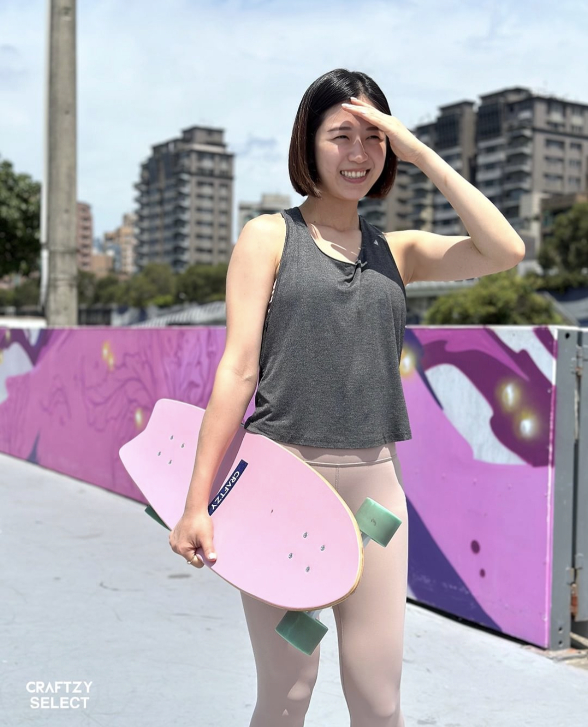 Fitness 坦克背心（黑灰）