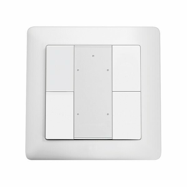 ESYLUX PUSH BUTTON x4 DALI-2 WH 4-WAY BUTTON FOR DALI-2