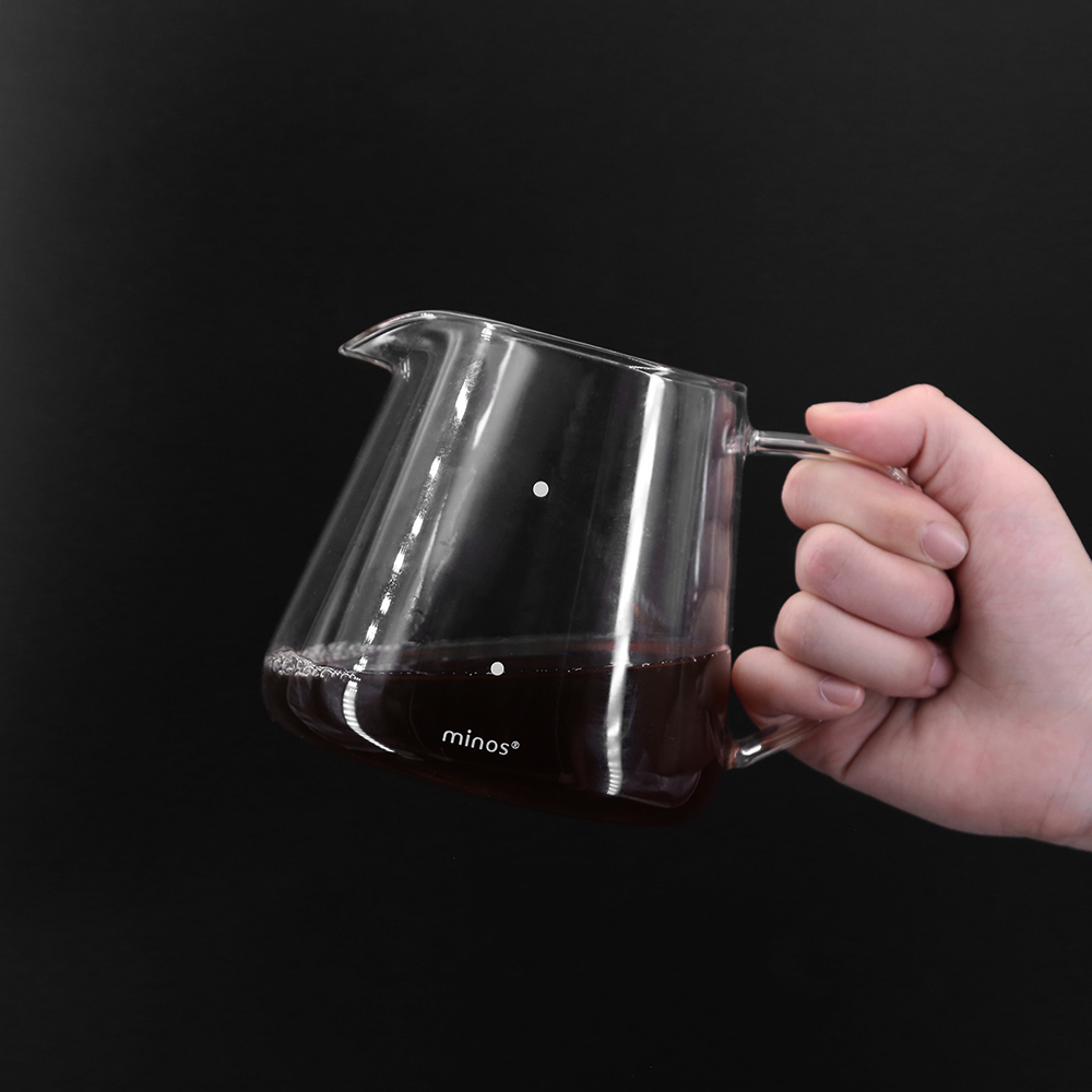 minos 玻璃下壺（手沖／分享壺／耐熱玻璃／300ml／600ml）