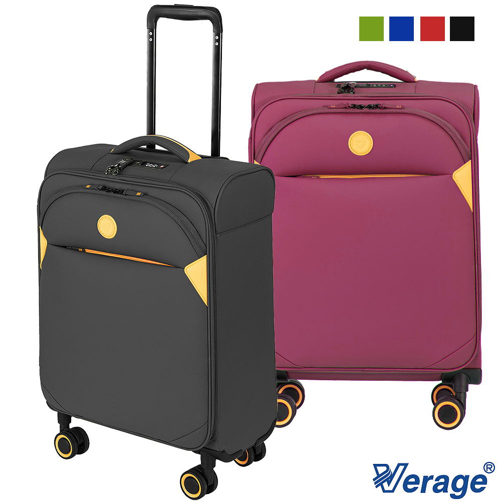 【Verage 維麗杰】 19吋輕量劍橋系列布面登機箱/行李箱(4色可選)