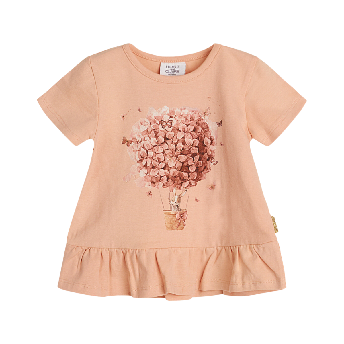 〖 Hust & Claire 〗蜜桃蝴蝶熱氣球上衣