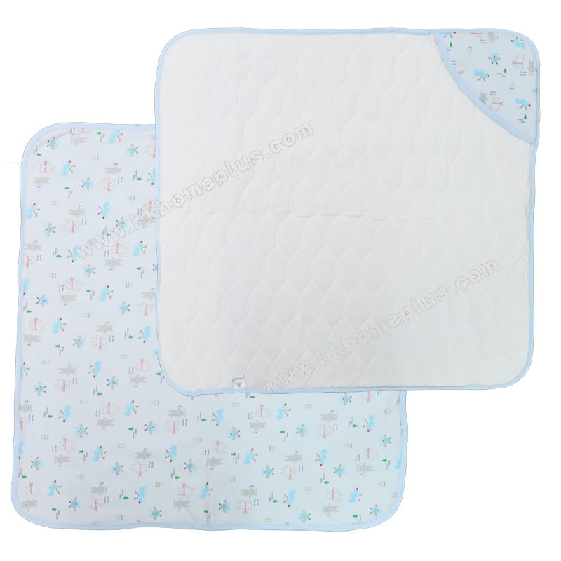 舒適牌: 台灣製 - 嬰兒夾絲印花抱毯