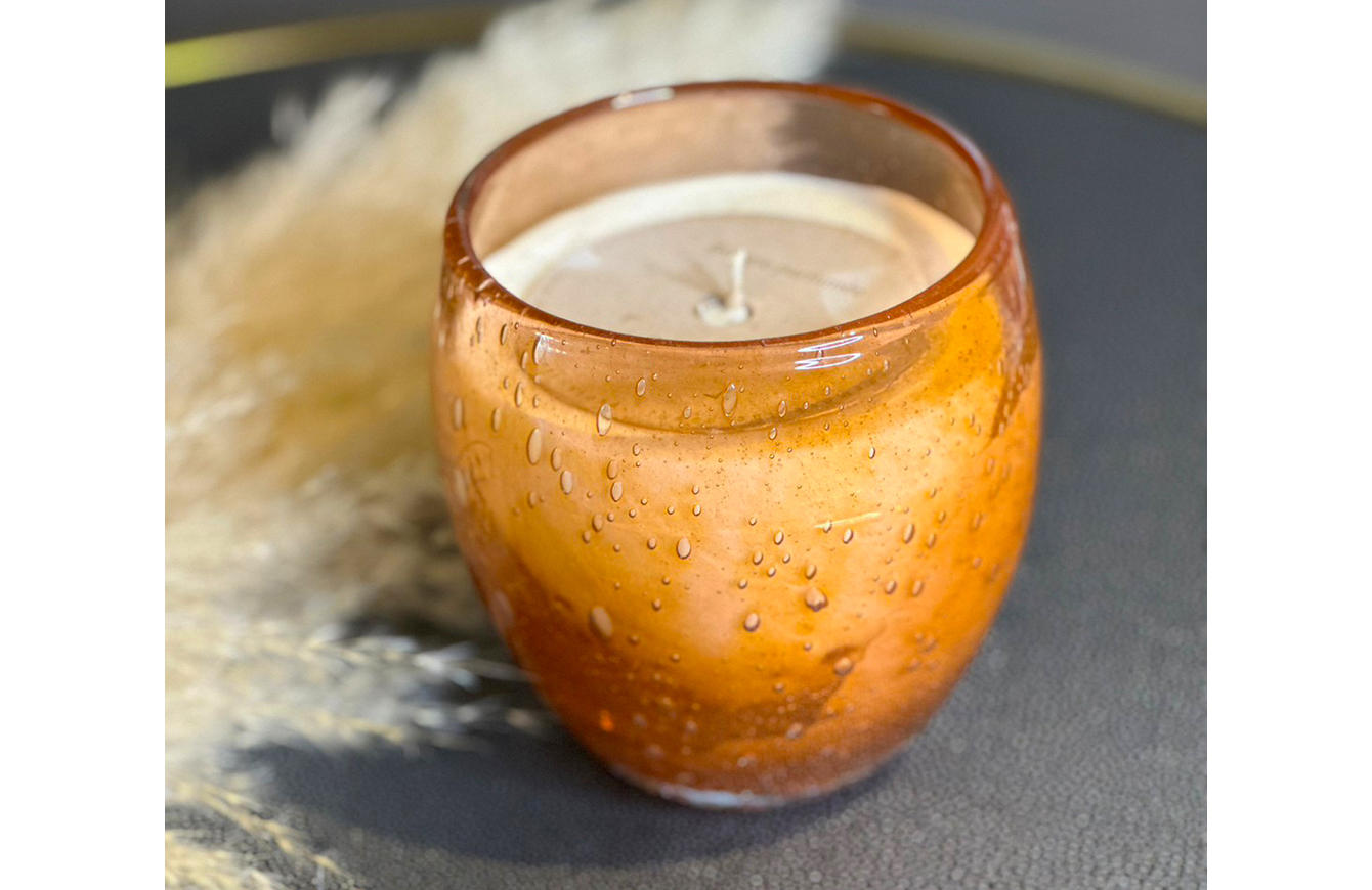 法國手工香氛蠟燭 星球橘