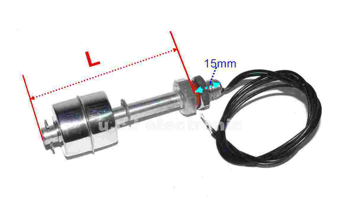 【UCI電子】(X-4) 304不銹鋼浮球開關 水位開關 液位控制器 液位傳感器/液位繼電器 直角L型