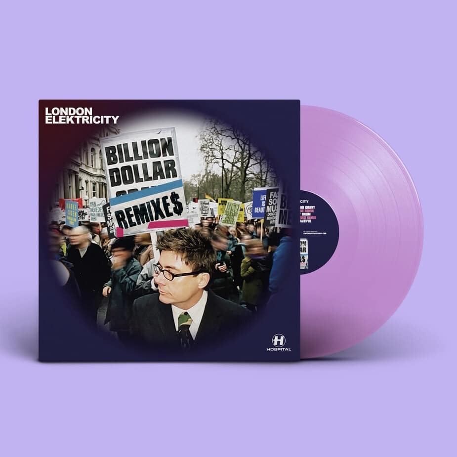 London Elektricity《Billion Dollar Remixes》（粉紅膠2LP）