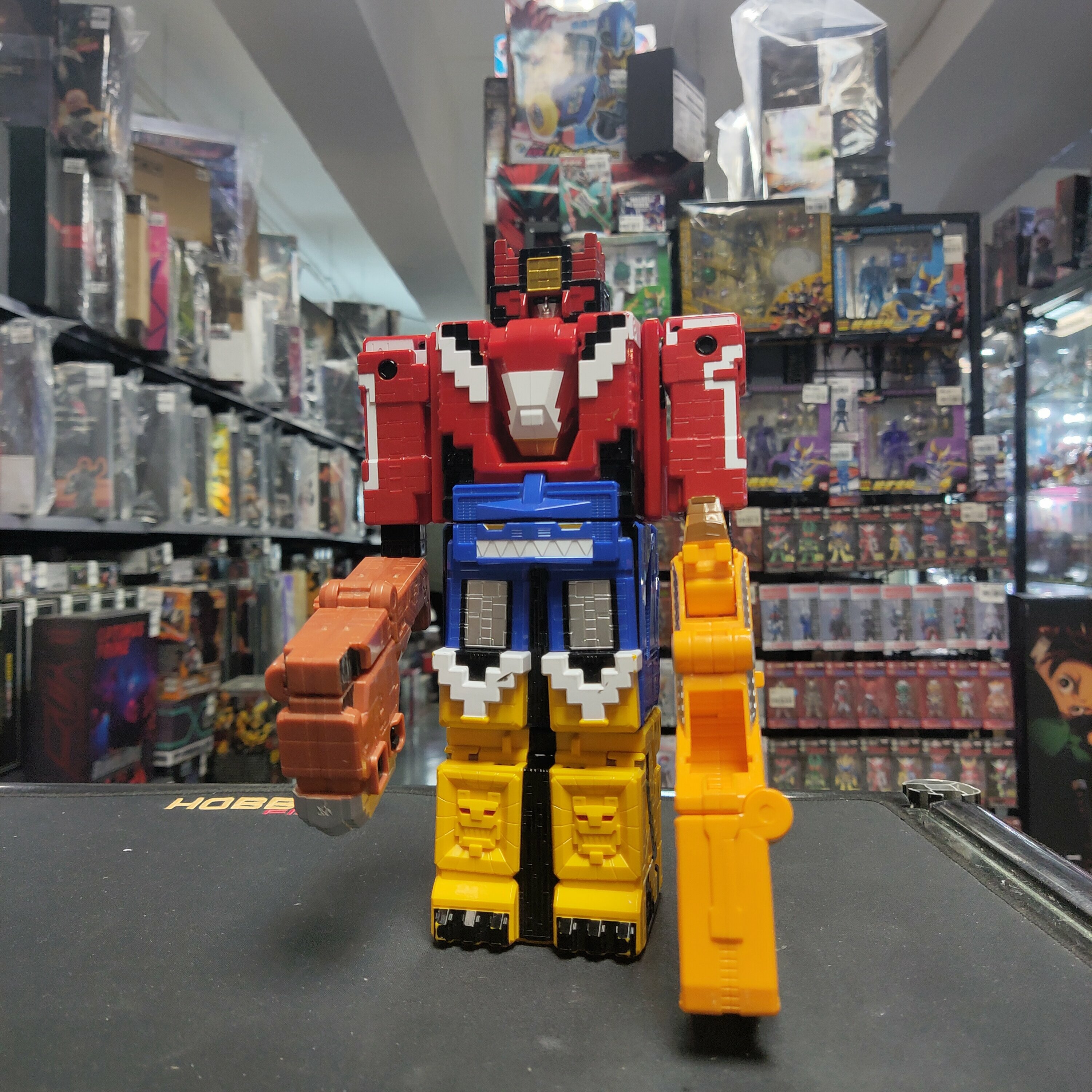 動物戰隊 獸王者 DX 獸王方塊 1-3號+熊+長頸鹿