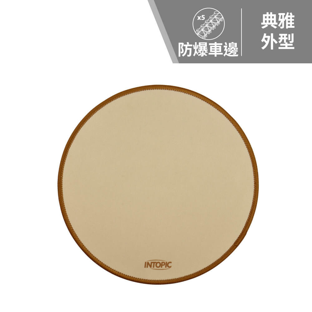 防潑水圓形鼠墊 PD-JOR-02