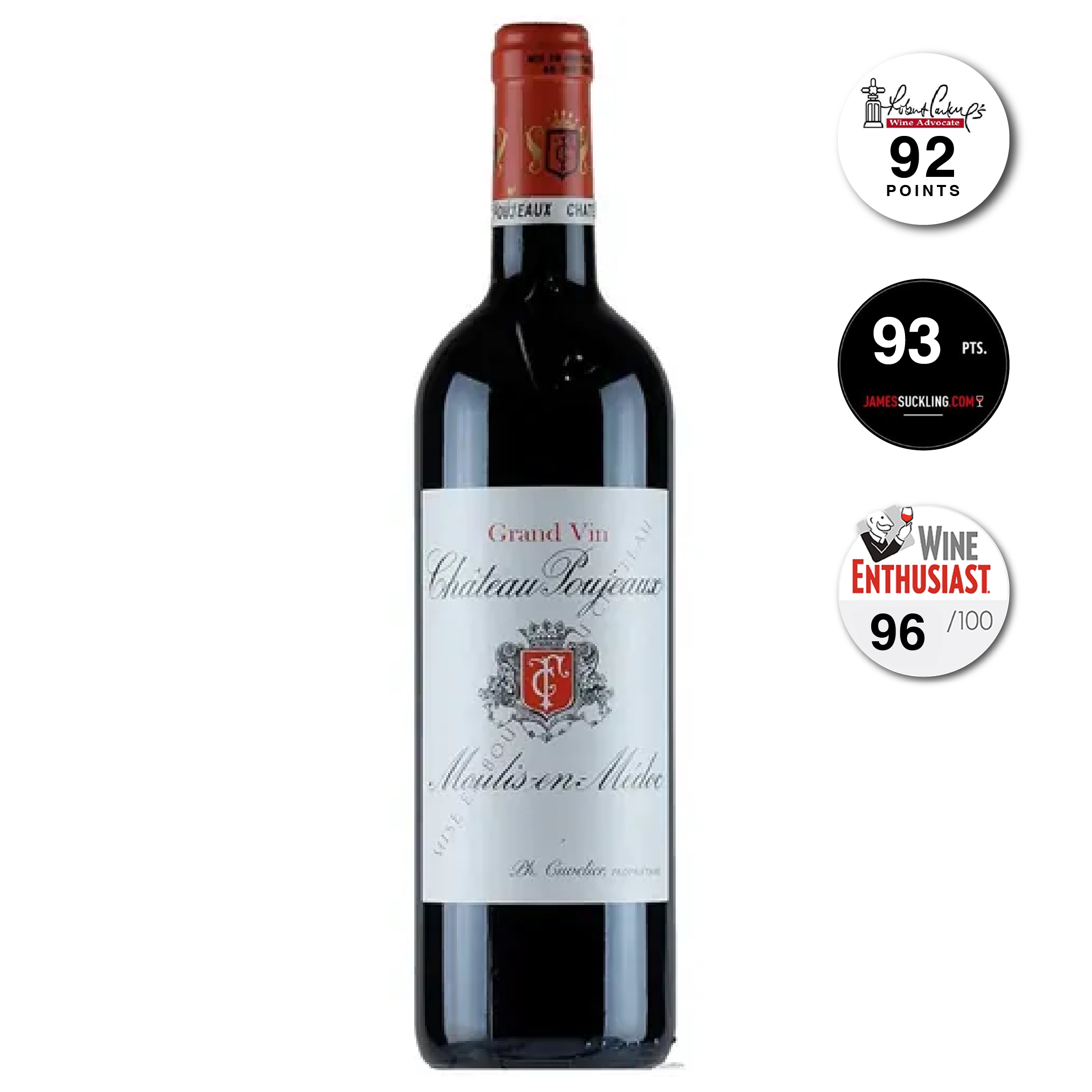 Chateau Poujeaux 2019 (WE96)