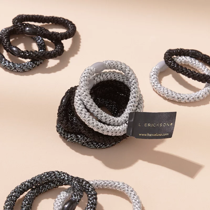 【現貨】*小資專區* L.erickson 粗版 髮圈 八條原裝組 (非拆賣)