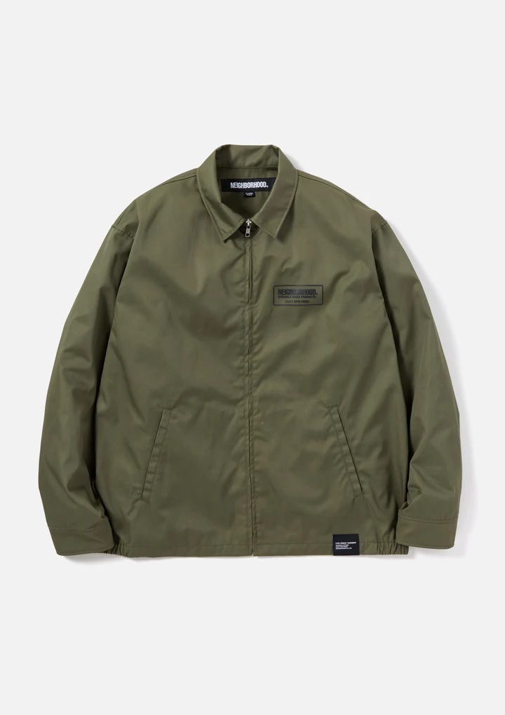 [現貨] NEIGHBORHOOD ZIP WORK JACKET OLIVE