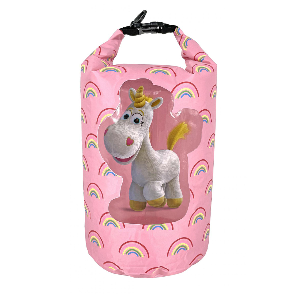 透明窗口防水袋 - 粉紅