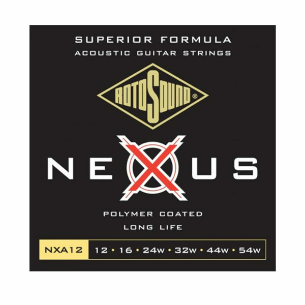 ROTOSOUND NXA12 Nexus 12-54 92/8鍍膜磷青銅 木吉他弦 長壽弦