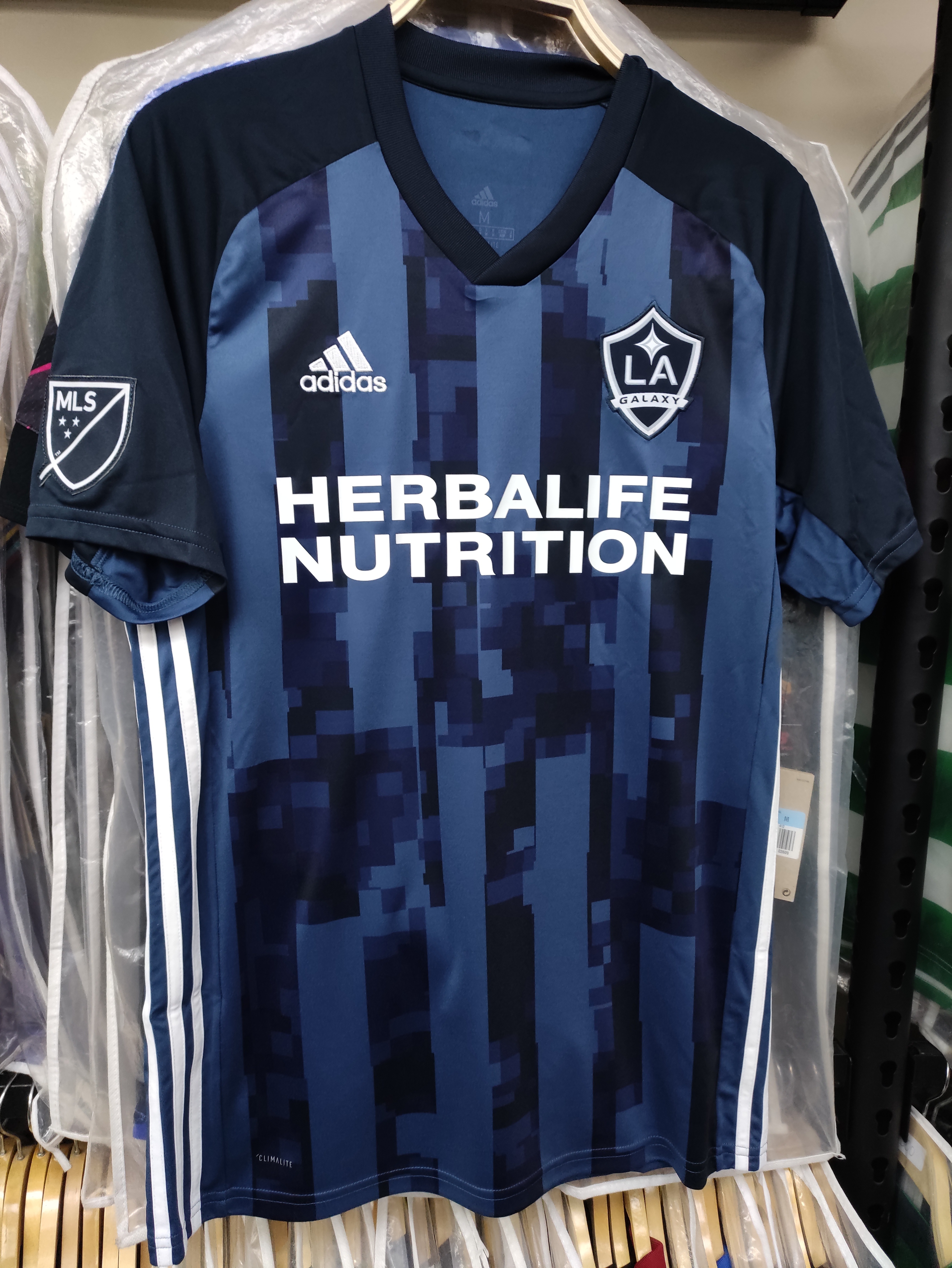 18-19洛杉磯銀河作客伊巴謙莫域球迷版球衣